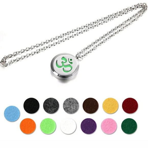 OHM ESSENTIAL OIL DIFFUSER NECKLACE! - Picture 4 of 6